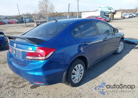 2013 Honda Civic Lx from USA, damaged, VIN 19XFB2F58DE290231